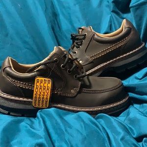 Men’s Blackhawk Oxfords steel toe safety shoes, Men size 8.5